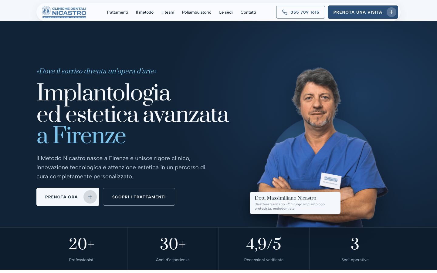 Il nuovo sito