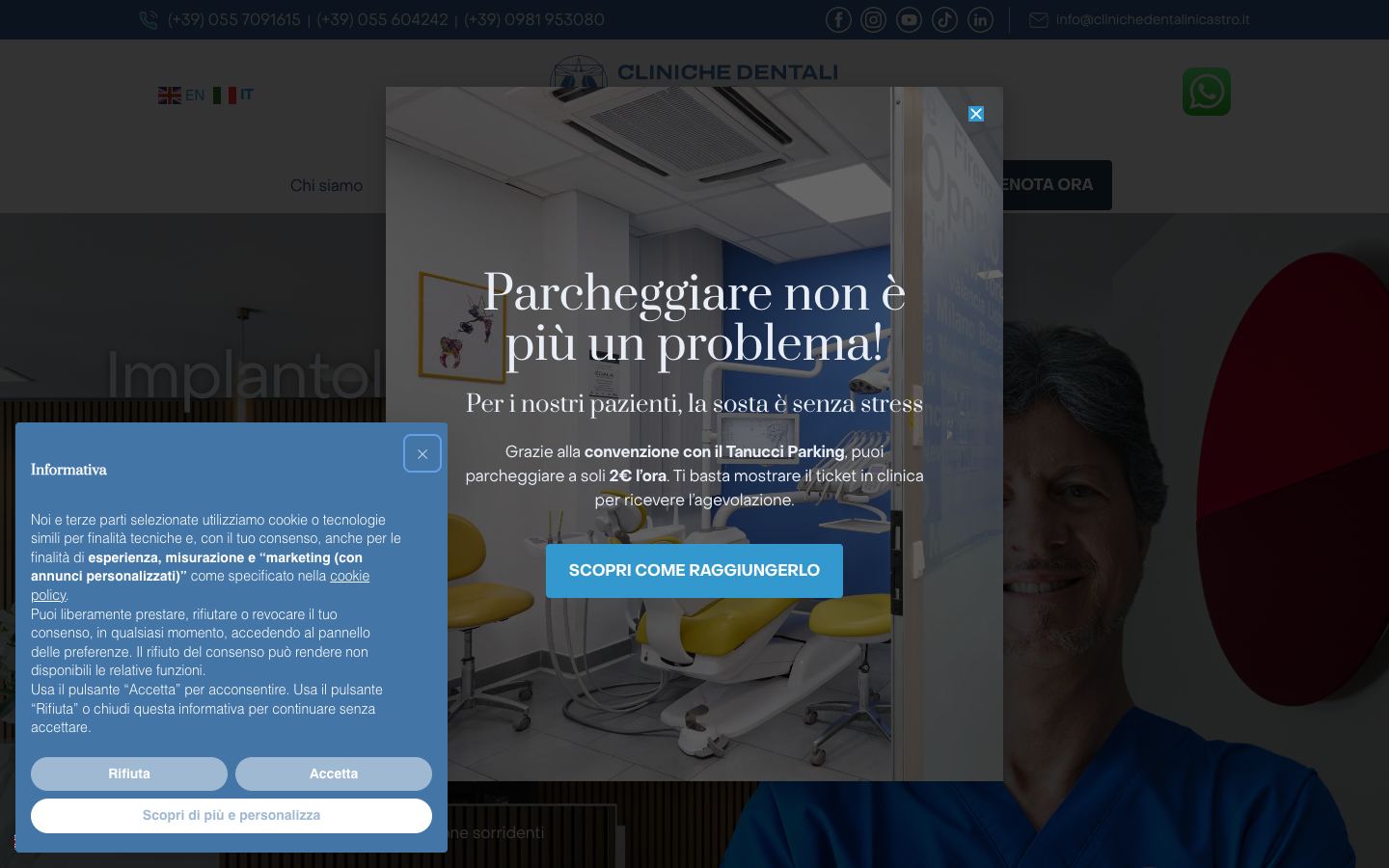 Il sito di oggi